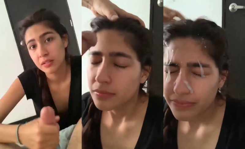 Cum cute face | real footage